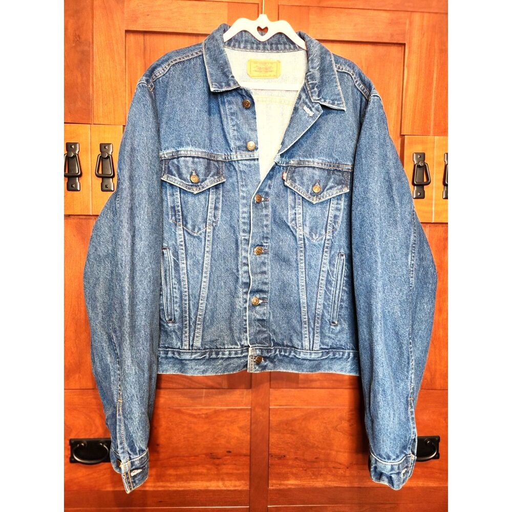 Levi Denim Jacket Men's Size 54R